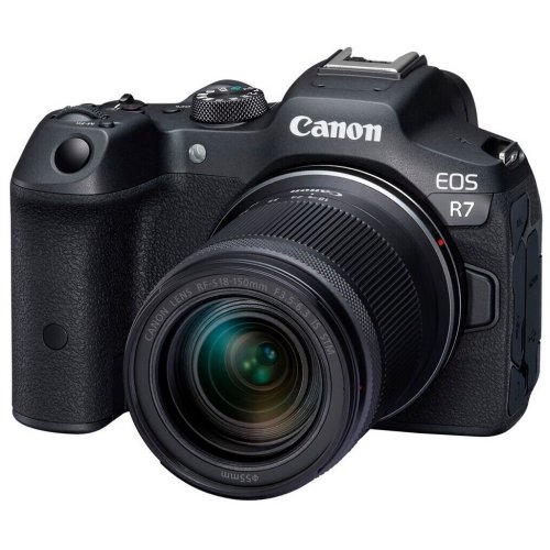 Бездзеркальний фотоапарат Canon EOS R7 Kit (RF-S 18-150mm) IS STM (5137C040) Black купити в Україні | Telemart фото