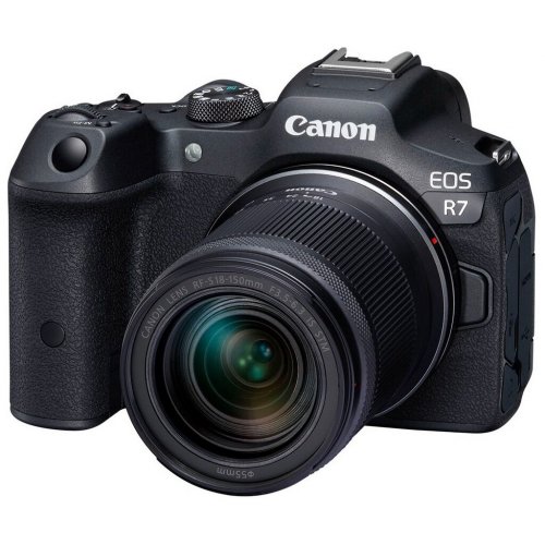 Бездзеркальний фотоапарат Canon EOS R7 Body (5137C041) Black купити в Україні | Telemart фото