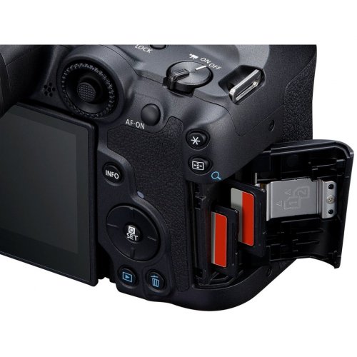 Бездзеркальний фотоапарат Canon EOS R7 Body (5137C041) Black купити в Україні | Telemart фото