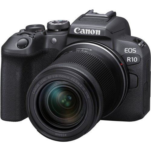 Беззеркальный фотоаппарат Canon EOS R10 Kit (RF-S 18-150mm) IS STM (5331C048) Black купить в Украине | Telemart фото