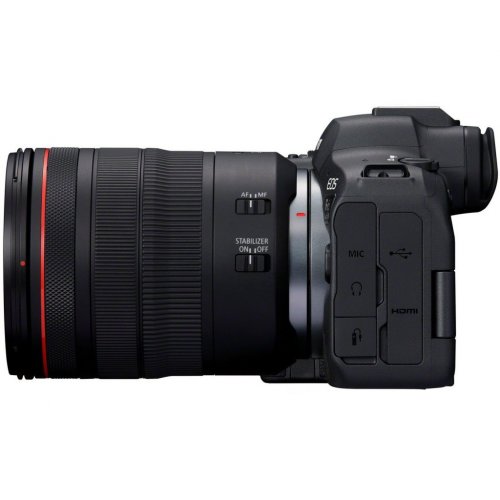 Беззеркальный фотоаппарат Canon EOS R6 Mark II Kit (RF 24-105mm) L IS (5666C029) Black купить в Украине | Telemart фото