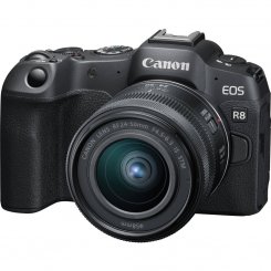 Беззеркальный фотоаппарат Canon EOS R8 Kit (RF 24-50mm) IS STM (5803C016) Black