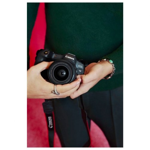 Беззеркальный фотоаппарат Canon EOS R8 Kit (RF 24-50mm) IS STM (5803C016) Black купить в Украине | Telemart фото