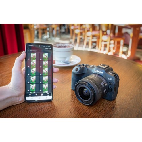 Бездзеркальний фотоапарат Canon EOS R8 Body (5803C019) Black купити в Україні | Telemart фото