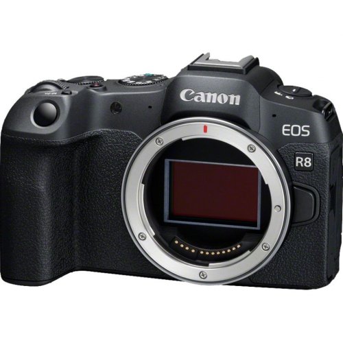 Бездзеркальний фотоапарат Canon EOS R8 Body + LP-E17 (5803C087) Black купити в Україні | Telemart фото