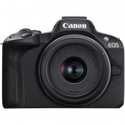 Беззеркальный фотоаппарат Canon EOS R50 Kit (RF-S 18-45mm) IS STM (5811C033) Black