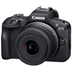 Беззеркальный фотоаппарат Canon EOS R100 Kit (RF-S 18-45mm) IS STM (6052C034) Black