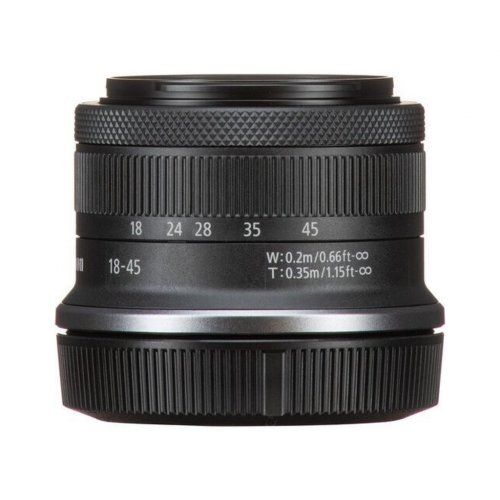 Беззеркальный фотоаппарат Canon EOS R100 Double Kit (RF-S 18-45mm IS STM + RF 75-300mm) (6052C121) Black купить в Украине | Telemart фото