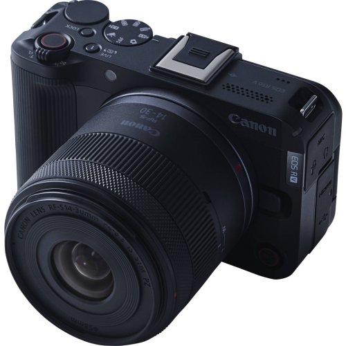 Беззеркальный фотоаппарат Canon EOS R50 V Kit (RF-S 14-30mm) IS STM (6895C025) Black купить в Украине | Telemart фото