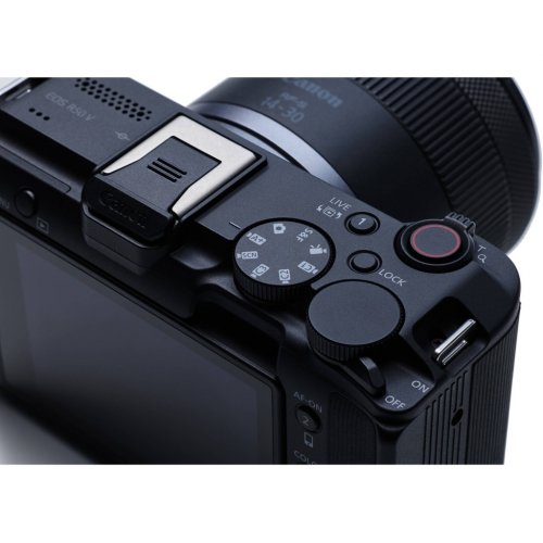 Беззеркальный фотоаппарат Canon EOS R50 V Kit (RF-S 14-30mm) IS STM (6895C025) Black купить в Украине | Telemart фото