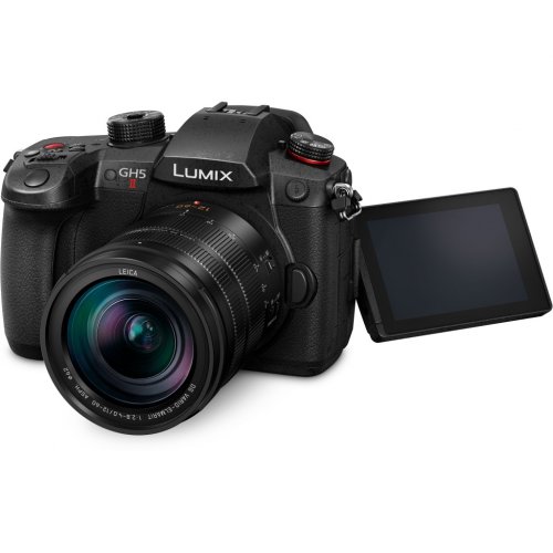 Бездзеркальний фотоапарат Panasonic Lumix GH5 II Leica Kit (12-60mm f/2.8-4.0) (DC-GH5M2LEE) Black купити в Україні | Telemart фото
