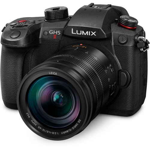 Бездзеркальний фотоапарат Panasonic Lumix GH5 II Leica Kit (12-60mm f/2.8-4.0) (DC-GH5M2LEE) Black купити в Україні | Telemart фото