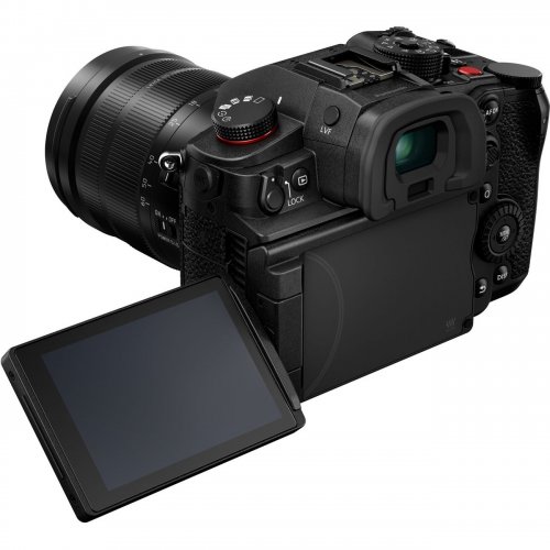 Беззеркальный фотоаппарат Panasonic Lumix DC-GH7 Leica Kit (12-60mm f/2.8-4) (DC-GH7LE) Black купити в Україні | Telemart фото