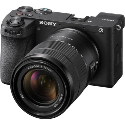 Бездзеркальний фотоапарат Sony Alpha A6700 Kit (18-135mm) (ILCE6700MB.CEC) Black купити в Україні | Telemart фото