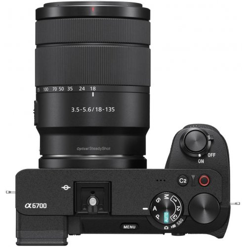 Бездзеркальний фотоапарат Sony Alpha A6700 Kit (18-135mm) (ILCE6700MB.CEC) Black купити в Україні | Telemart фото