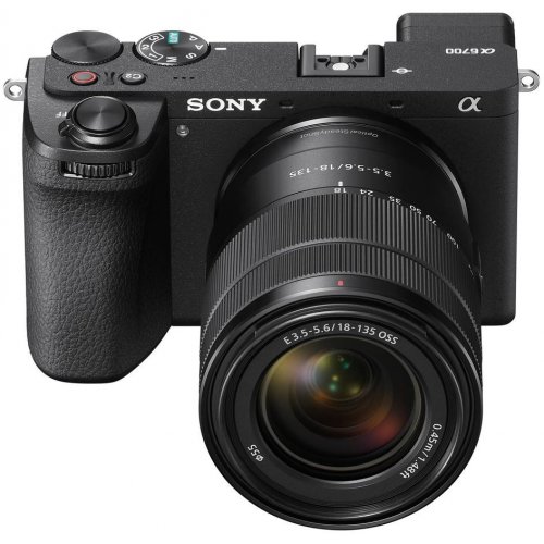 Бездзеркальний фотоапарат Sony Alpha A6700 Kit (18-135mm) (ILCE6700MB.CEC) Black купити в Україні | Telemart фото