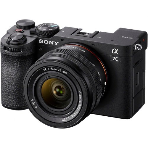 Бездзеркальний фотоапарат Sony Alpha A7C II Kit (28-60mm) (ILCE7CM2LB.CEC) Black купити в Україні | Telemart фото
