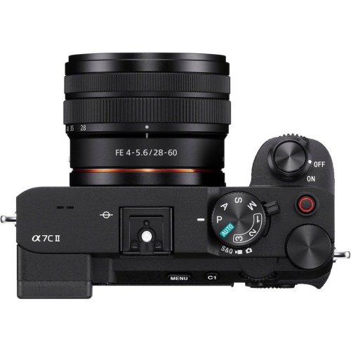 Бездзеркальний фотоапарат Sony Alpha A7C II Kit (28-60mm) (ILCE7CM2LB.CEC) Black купити в Україні | Telemart фото