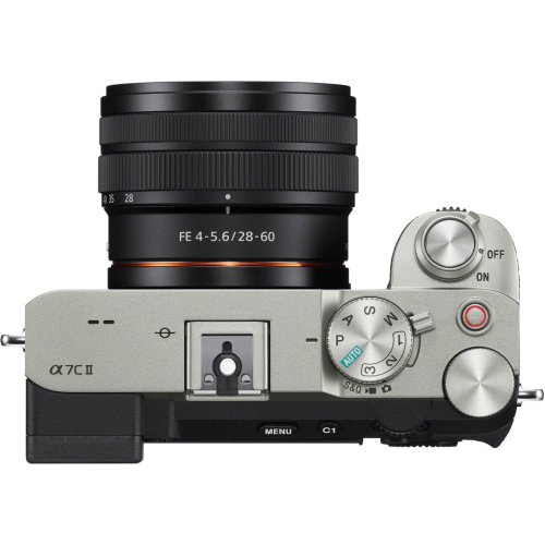 Бездзеркальний фотоапарат Sony Alpha A7C II Kit (28-60mm) (ILCE7CM2LS.CEC) Silver купити в Україні | Telemart фото