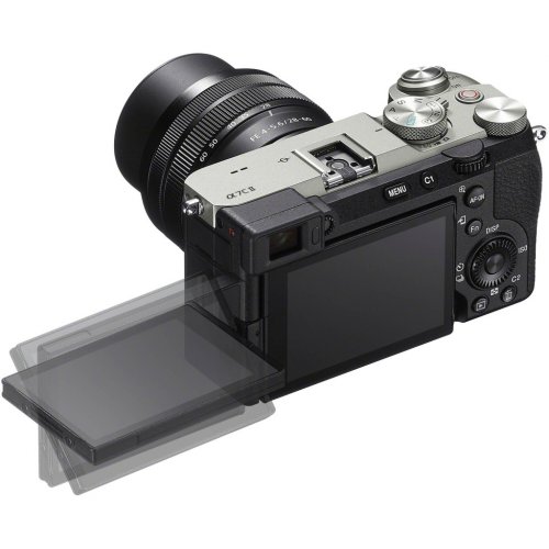 Бездзеркальний фотоапарат Sony Alpha A7C II Kit (28-60mm) (ILCE7CM2LS.CEC) Silver купити в Україні | Telemart фото