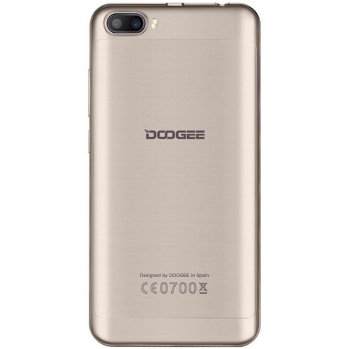 Мобільний телефон Doogee Shoot 2 2/16GB Gold купити в Україні: Київ, Львів, Хмельницький, Тернопіль, Івано-Франківськ | Низька ціна, відгуки, характеристики від TELEMART фото