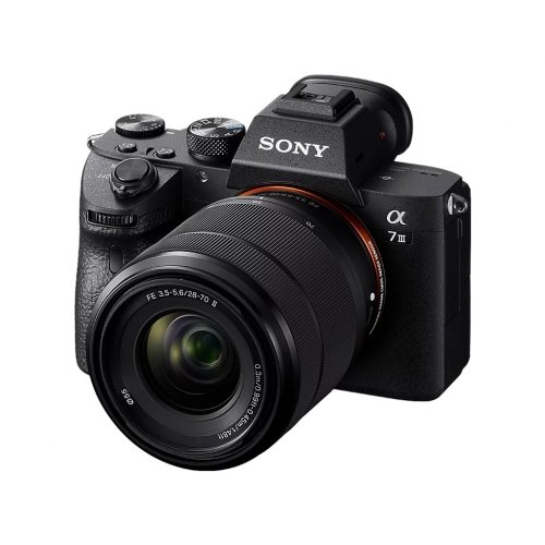 Бездзеркальний фотоапарат Sony Alpha A7 III Kit (28-70mm) OSS II (ILCE7M3MB.CEC) Black купити в Україні | Telemart фото