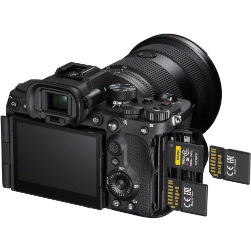 Бездзеркальний фотоапарат Sony Alpha A7 V Body (ILCE7M5B.FS1) Black купити в Україні | Telemart фото