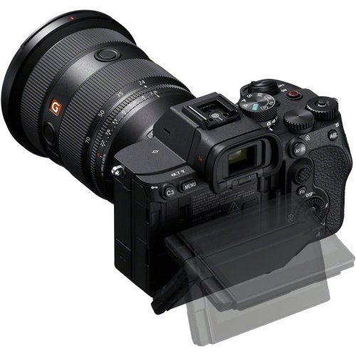 Бездзеркальний фотоапарат Sony Alpha A7 V Kit (28-70mm) (ILCE7M5MB.FS1) Black купити в Україні | Telemart фото