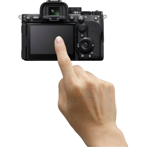 Бездзеркальний фотоапарат Sony Alpha A7 V Kit (28-70mm) (ILCE7M5MB.FS1) Black купити в Україні | Telemart фото