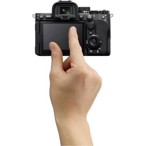 Бездзеркальний фотоапарат Sony Alpha A7 V Kit (28-70mm) (ILCE7M5MB.FS1) Black купити в Україні | Telemart фото