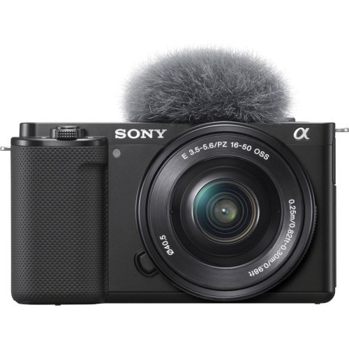 Бездзеркальний фотоапарат Sony ZV-E10 Kit (16-50mm) (ILCZVE10LB.CEC) Black купити в Україні | Telemart фото