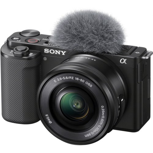 Бездзеркальний фотоапарат Sony ZV-E10 Kit (16-50mm) (ILCZVE10LB.CEC) Black купити в Україні | Telemart фото