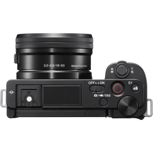 Бездзеркальний фотоапарат Sony ZV-E10 Kit (16-50mm) (ILCZVE10LB.CEC) Black купити в Україні | Telemart фото