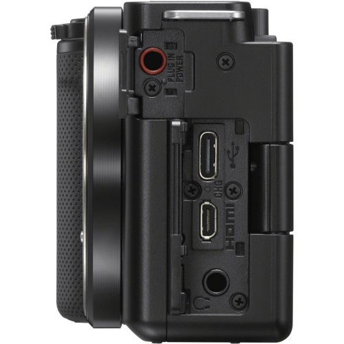 Бездзеркальний фотоапарат Sony ZV-E10 Kit (16-50mm) (ILCZVE10LB.CEC) Black купити в Україні | Telemart фото