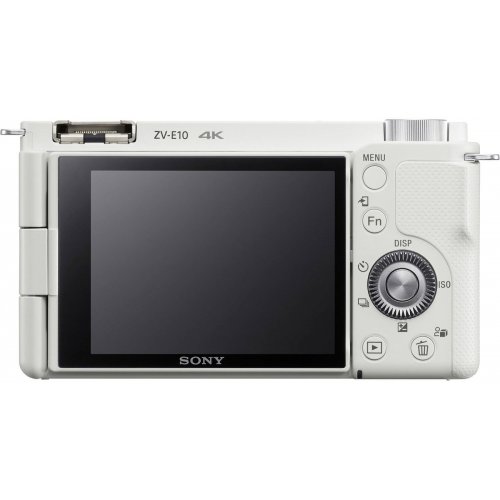 Бездзеркальний фотоапарат Sony ZV-E10 Kit (16-50mm) (ILCZVE10LW.CEC) White купити в Україні | Telemart фото