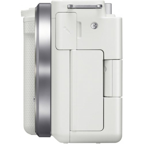 Бездзеркальний фотоапарат Sony ZV-E10 Kit (16-50mm) (ILCZVE10LW.CEC) White купити в Україні | Telemart фото