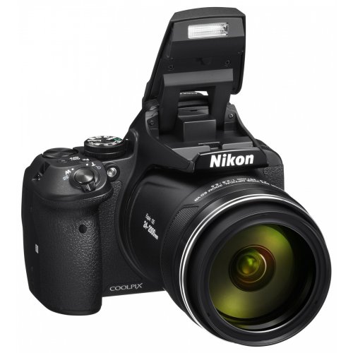 Компактний фотоапарат Nikon Coolpix P900 (VNA750E1) Black купити в Україні | Telemart фото