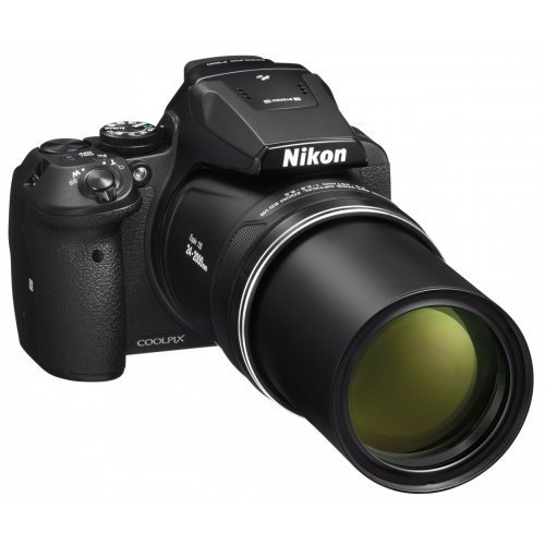 Компактний фотоапарат Nikon Coolpix P900 (VNA750E1) Black купити в Україні | Telemart фото