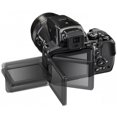 Компактний фотоапарат Nikon Coolpix P900 (VNA750E1) Black купити в Україні | Telemart фото