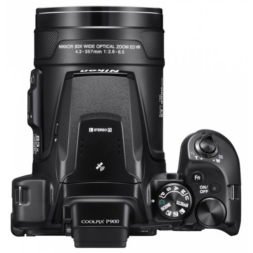 Компактний фотоапарат Nikon Coolpix P900 (VNA750E1) Black купити в Україні | Telemart фото