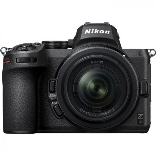 Беззеркальный фотоаппарат Nikon Z5+ Kit (24-50mm) (VOA040K001) Black купити в Україні | Telemart фото