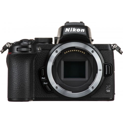 Бездзеркальний фотоапарат Nikon Z50 Body (VOA050AE) Black купити в Україні | Telemart фото
