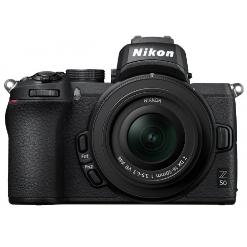 Беззеркальный фотоаппарат Nikon Z50 Kit (16-50mm) VR (VOA050K001) Black купить в Украине | Telemart фото