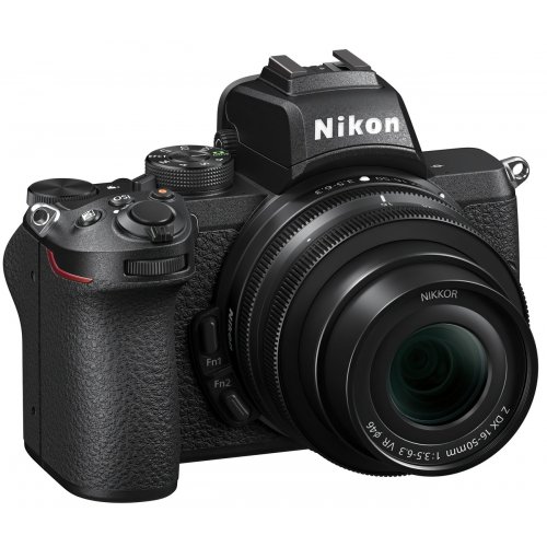 Беззеркальный фотоаппарат Nikon Z50 Kit (16-50mm) VR (VOA050K001) Black купить в Украине | Telemart фото
