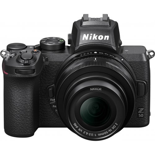 Беззеркальный фотоаппарат Nikon Z50 Double Kit (16-50mm + 50-250mm) VR (VOA050K002) Black купить в Украине | Telemart фото