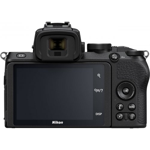 Беззеркальный фотоаппарат Nikon Z50 Double Kit (16-50mm + 50-250mm) VR (VOA050K002) Black купить в Украине | Telemart фото