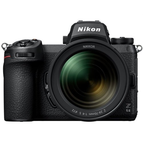 Беззеркальный фотоаппарат Nikon Z6 II Kit (24-70mm) (VOA060K001) Black купить в Украине | Telemart фото