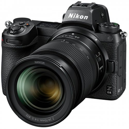 Беззеркальный фотоаппарат Nikon Z6 II Kit (24-70mm) (VOA060K001) Black купить в Украине | Telemart фото