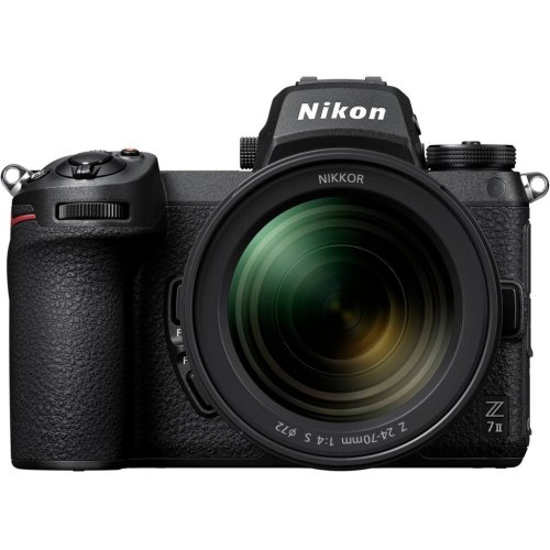 Беззеркальный фотоаппарат Nikon Z7 II Kit (24-70mm) (VOA070K001) Black купить в Украине | Telemart фото