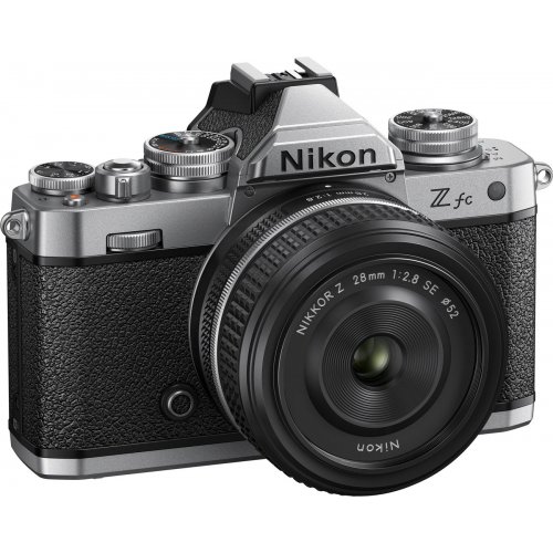 Беззеркальный фотоаппарат Nikon Z fc Kit (28mm) (VOA090K001) Black купить в Украине | Telemart фото